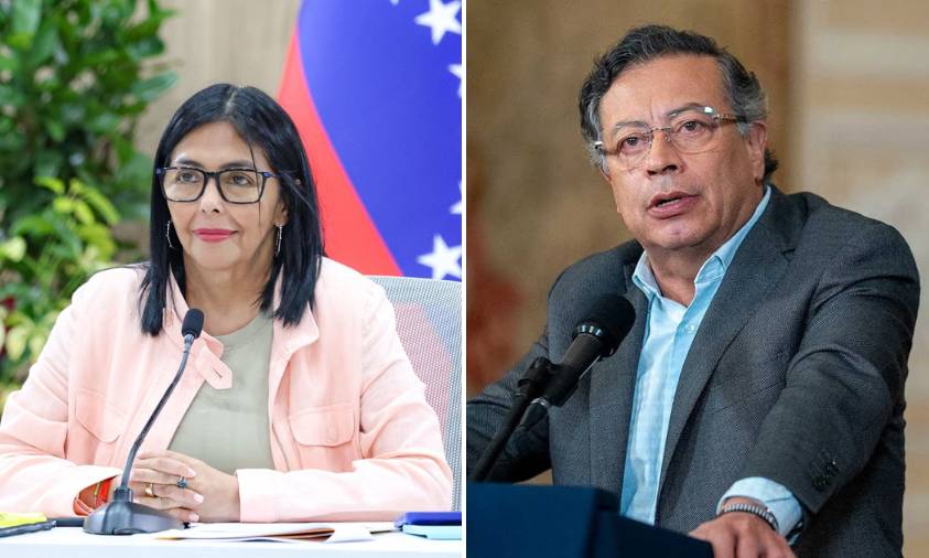 Pospuesta «hasta nuevo aviso» cumbre presidencial entre Delcy Rodríguez y Gustavo Petro en la frontera
