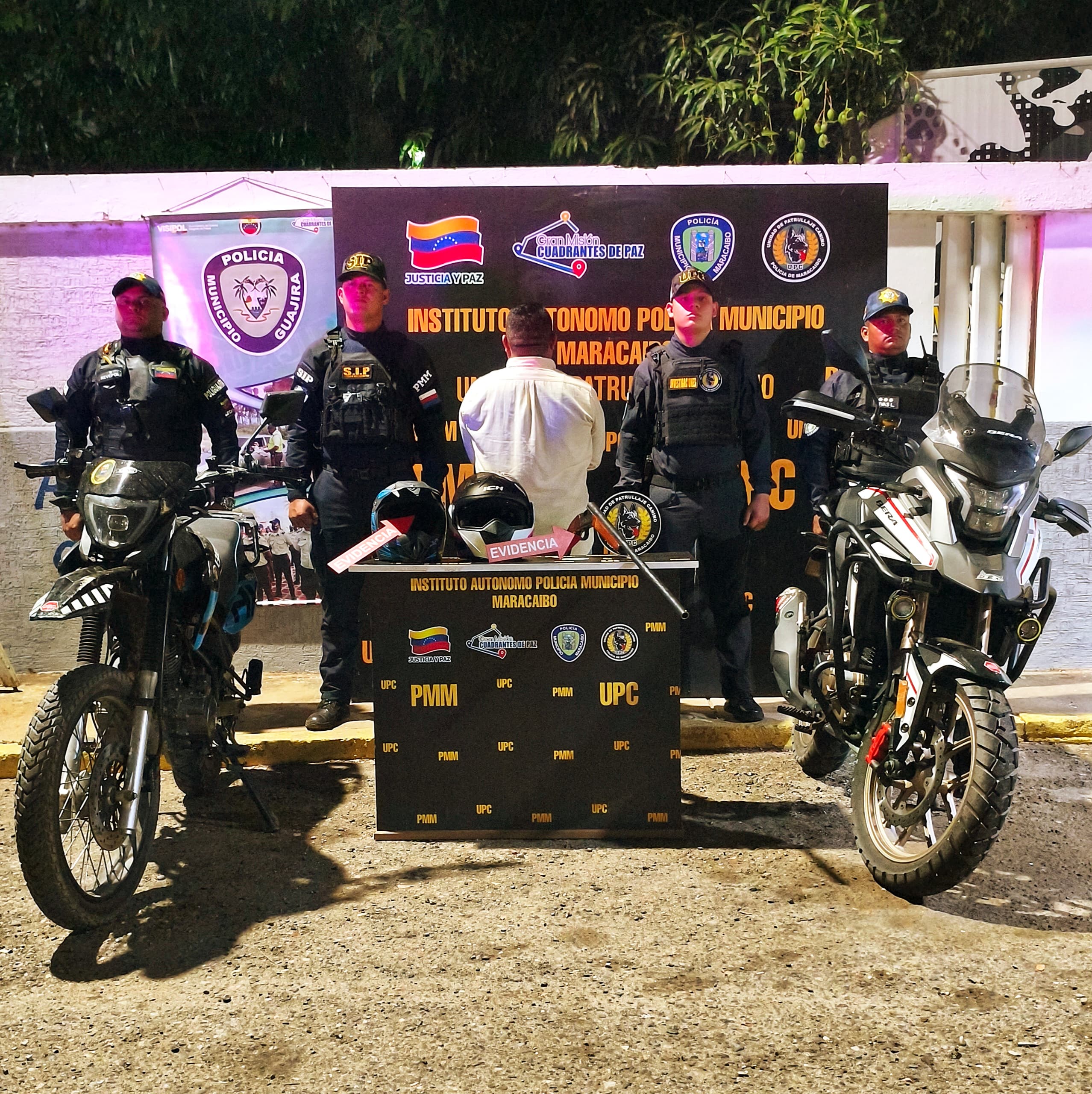 Polimaracaibo captura a sujeto que robó motocicleta en estacionamiento universitario
