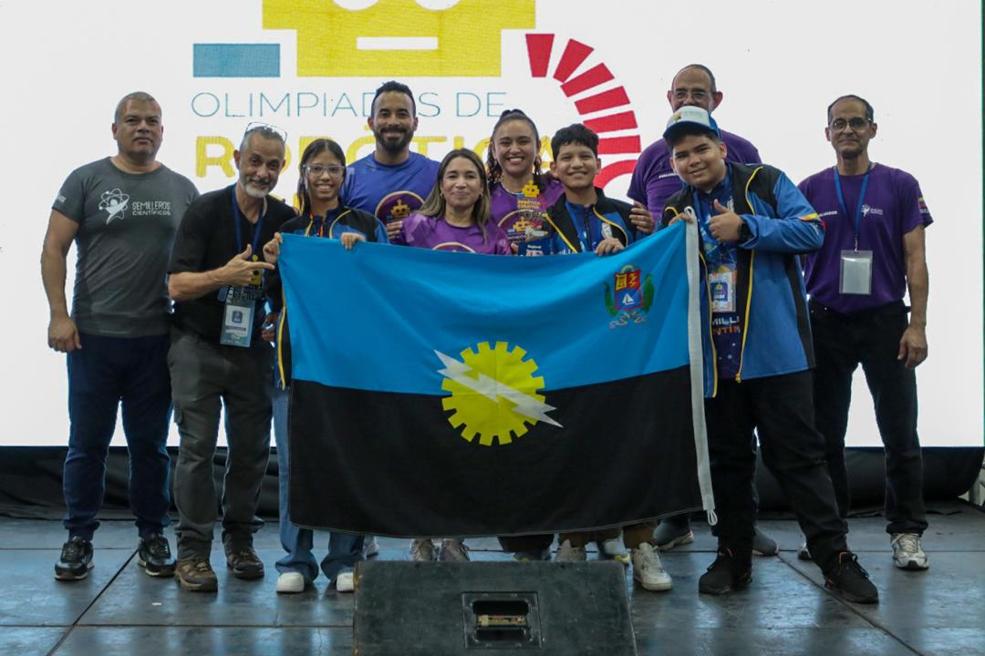 En la cima: Zulia se consagra Campeón d las Olimpiadas de Robótica en Falcón