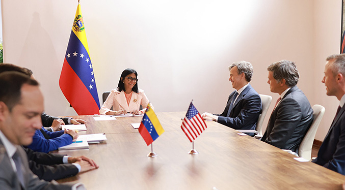 Venezuela y Estados Unidos evalúan la agenda energética bilateral