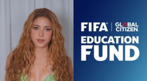 Shakira anuncia que la FIFA donará quinientos mil dólares a Venezuela